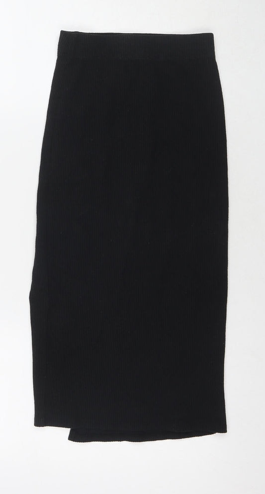 Womens UK Size XS Stradivarius Bandage Jersey Skirt