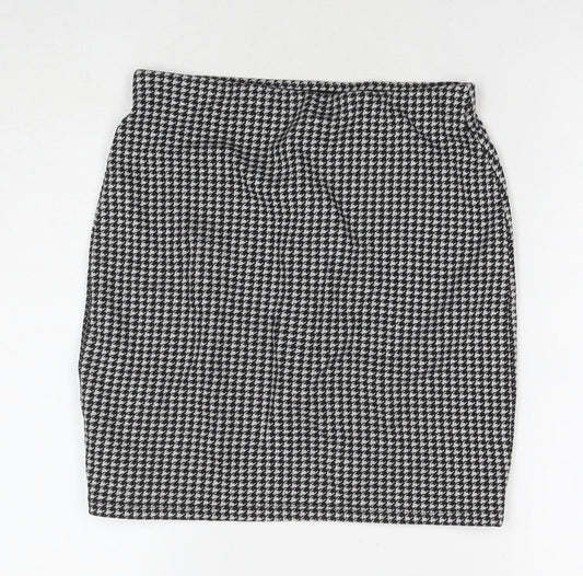 Womens UK Size 10 New Look Mini Jersey Skirt