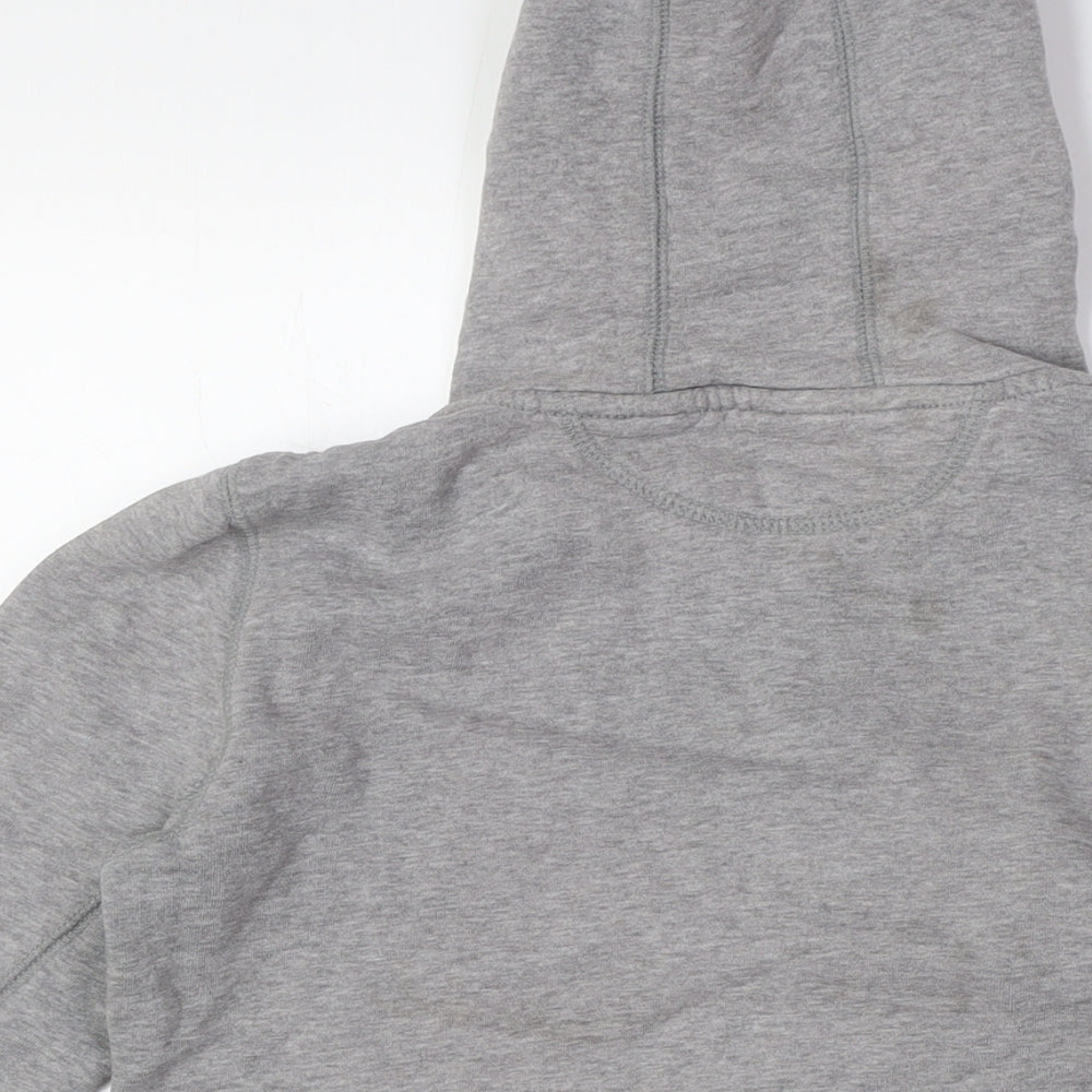 Gap Womens Grey Cotton Full Zip Hoodie Size XS Zip