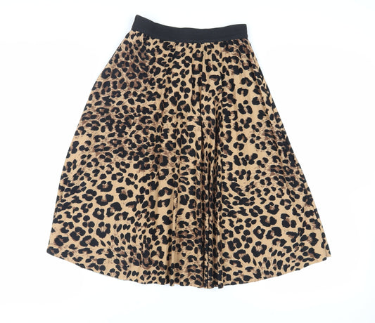 Womens UK Size S Boohoo Pleated Skirt