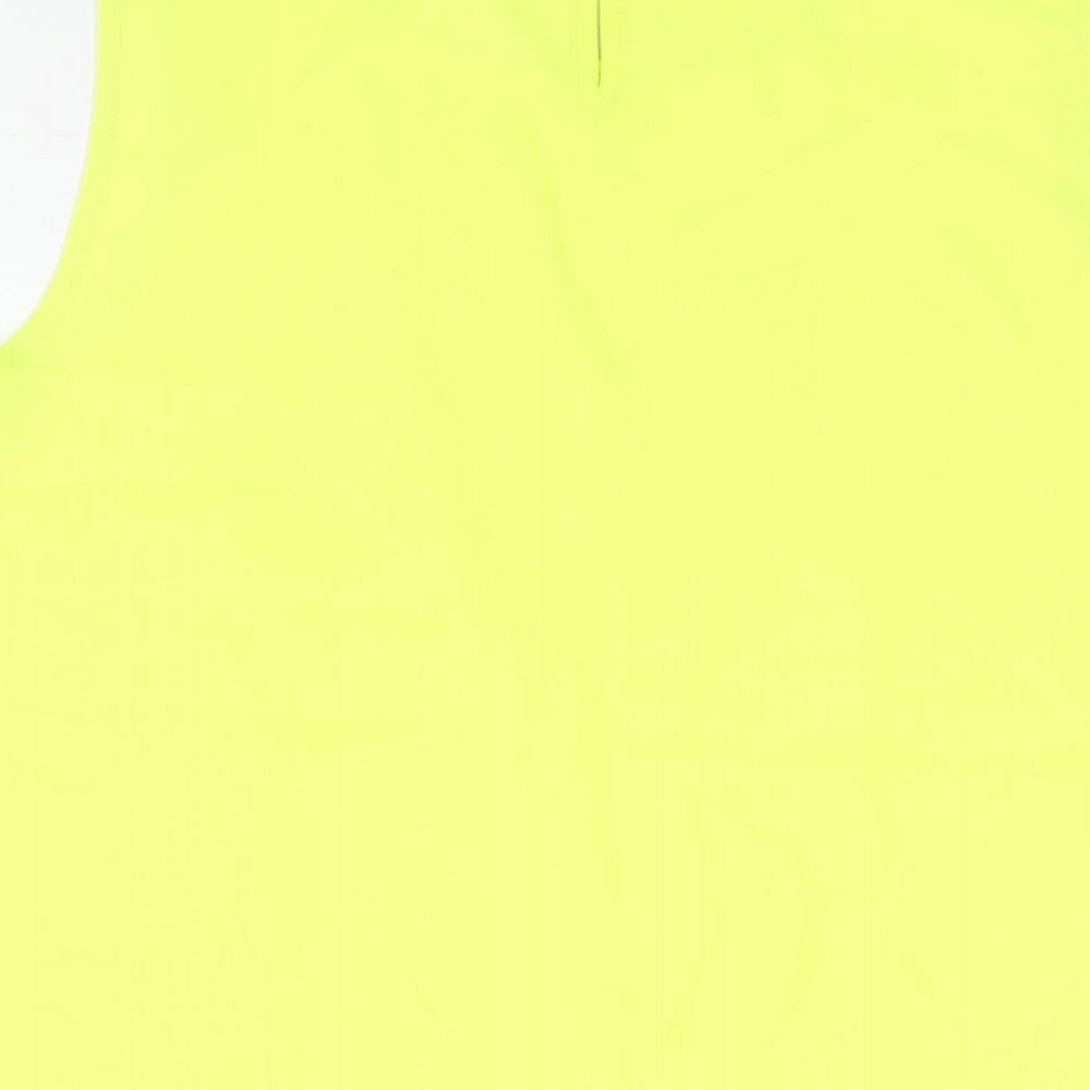 Womens UK Size 16 Dorothy Perkins Yellow Camisole Blouse