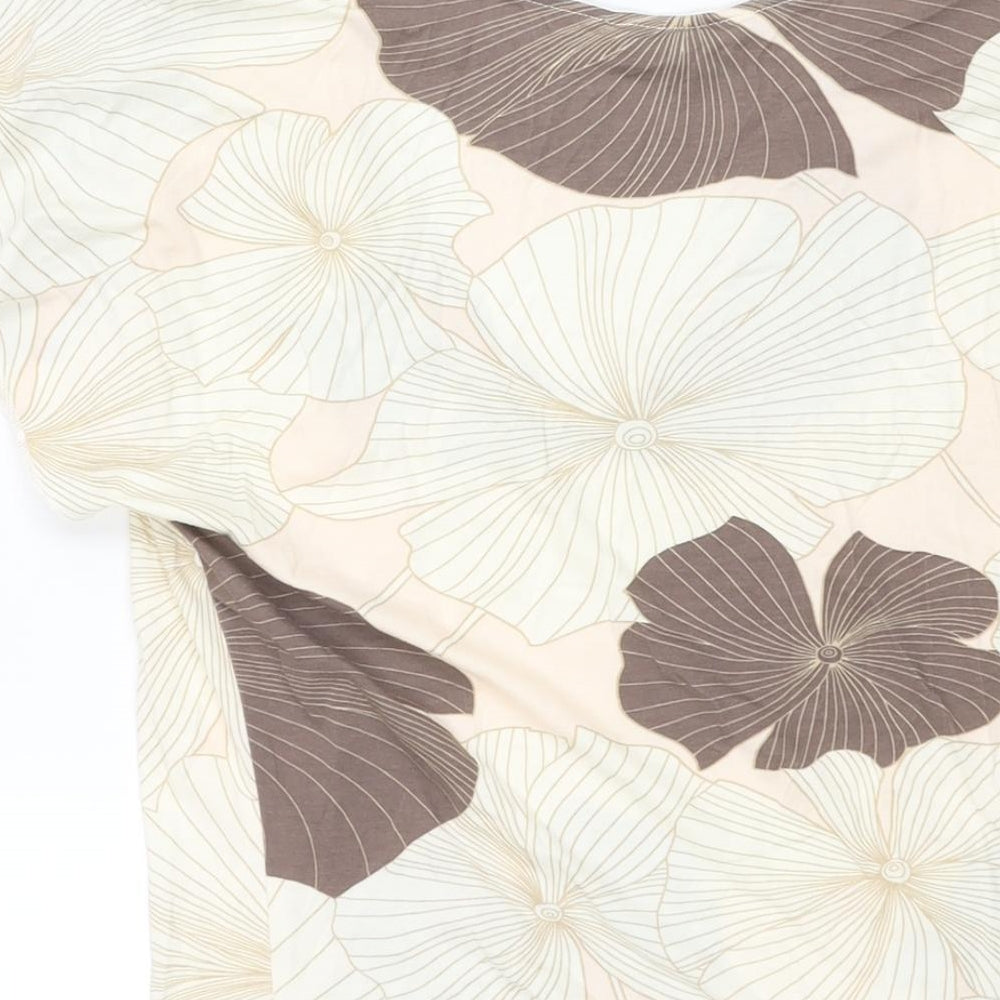 Womens UK Size 16 Marks and Spencer Ivory Basic Blouse