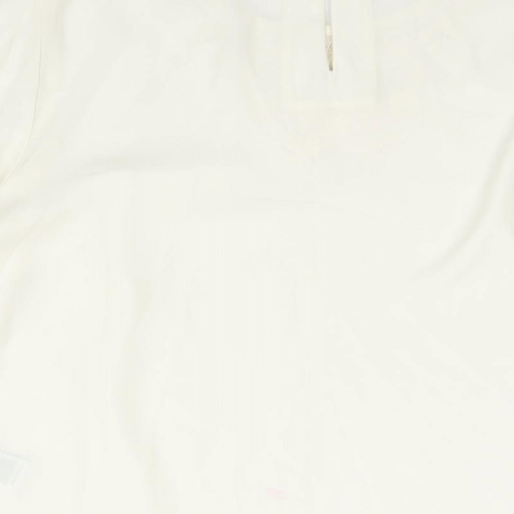 Womens UK Size 10 Marks and Spencer Ivory Basic Blouse