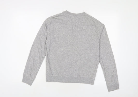 H&M Womens Grey Cotton Pullover Sweatshirt Size XS Pullover - NASA