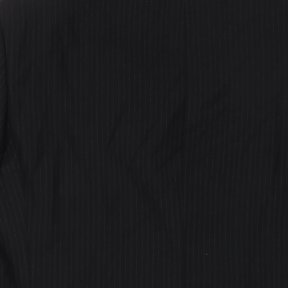 Mens UK Size 44 Linea Regular Black Suit Jacket