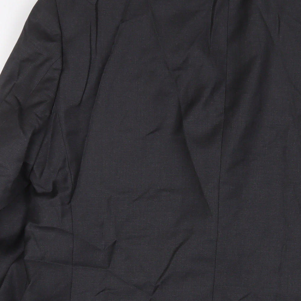 Mens UK Size 38 Lanificio Regular Grey Suit Jacket
