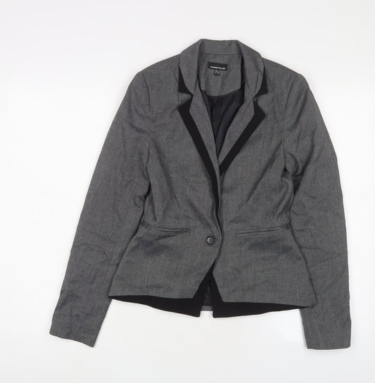 Womens UK Size 6 Warehouse Grey Jacket