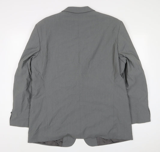 Mens UK Size 44 C&A Regular Grey Suit Jacket