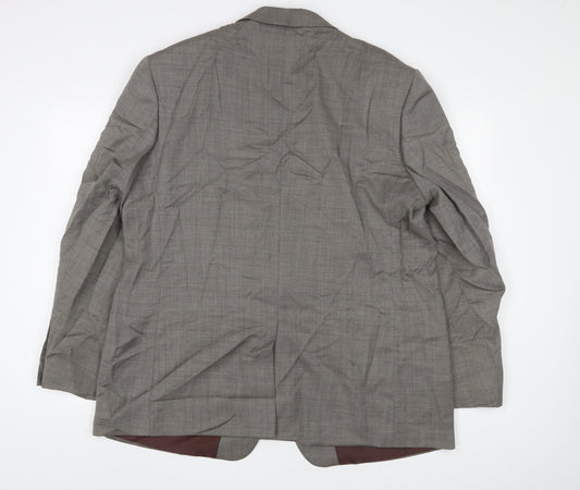 Mens UK Size 46 Marks and Spencer Regular Grey Suit Jacket
