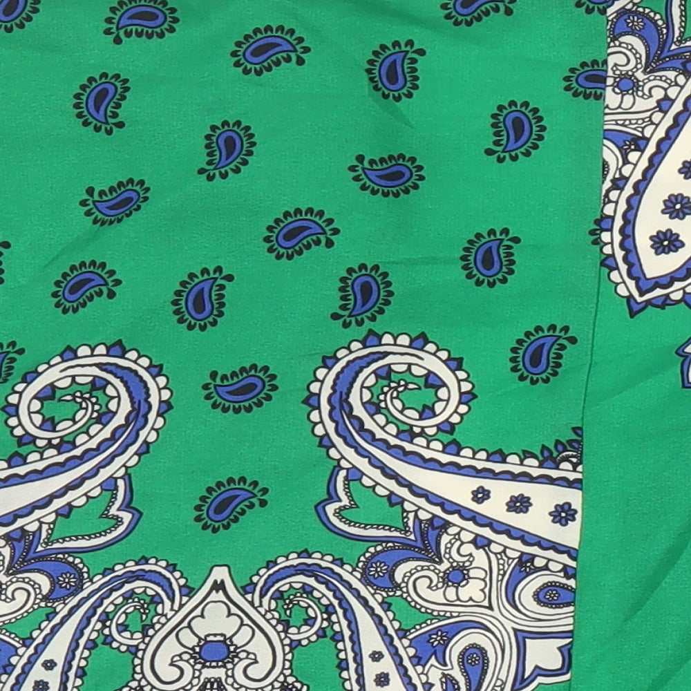 Womens UK Size S Zara Multicoloured Tunic Blouse