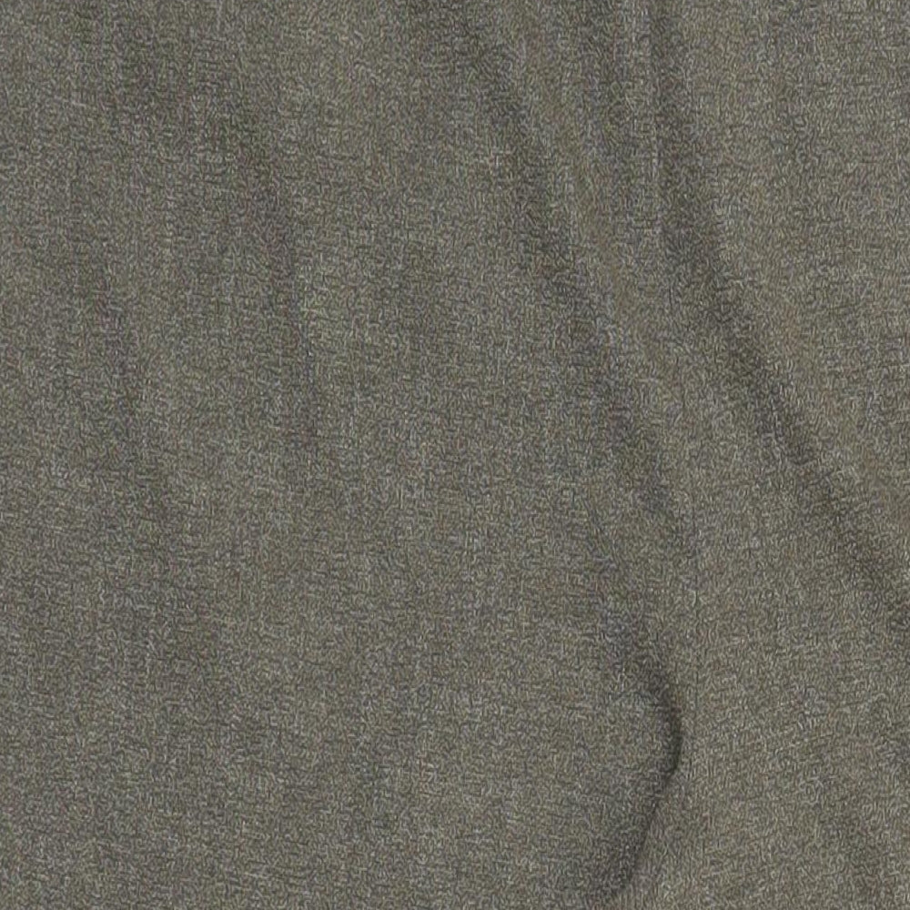 Womens UK Size 12 Alex & Co Regular Fit Brown Trousers