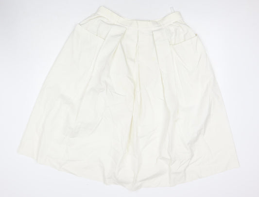Womens UK Size 18 Debenhams A-Line Canvas Skirt