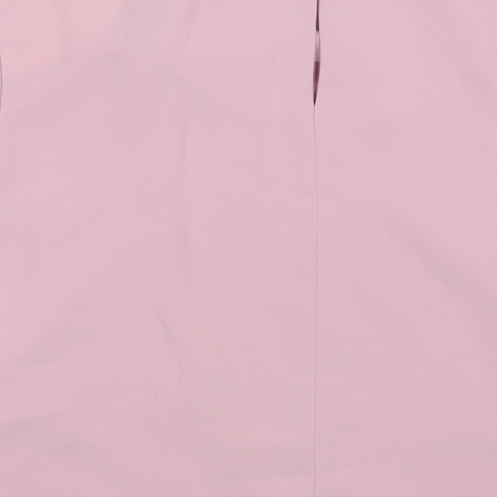 Womens UK Size 16 Debenhams Pink Basic T-Shirt