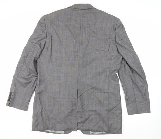 Mens UK Size 42 Marks and Spencer Regular Grey Suit Jacket