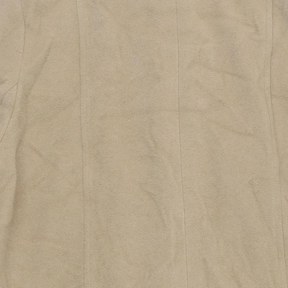 Womens UK Size 18 Debenhams Beige Overcoat