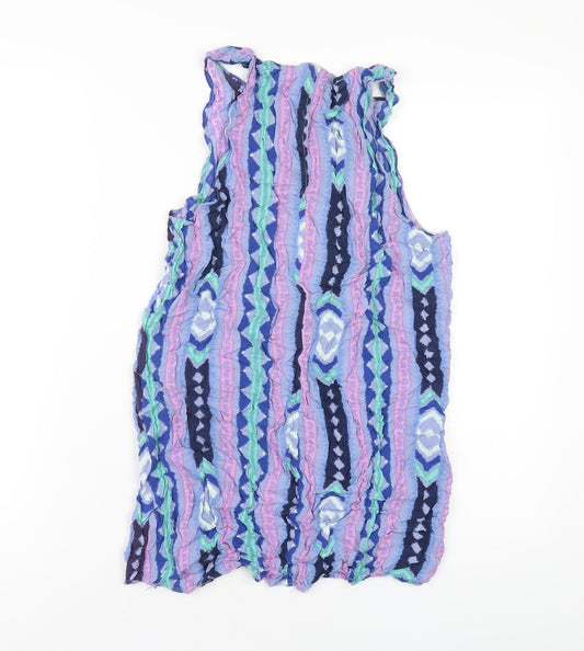 Womens UK Size 10 H&M Multicoloured Basic Tank