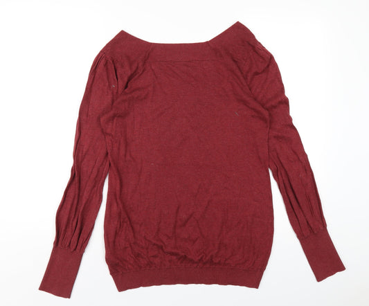 Womens UK Size 12 Dorothy Perkins Red Pullover Jumper