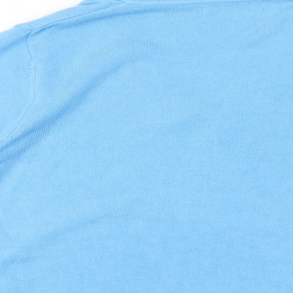 Womens UK Size XL Marks and Spencer Blue Pullover Jumper