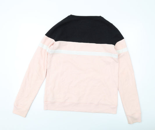 Womens UK Size XS Hollister Pink Pullover Sweatshirt