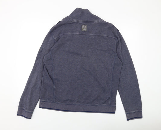Mens UK Size XL NEXT Blue Pullover Sweatshirt