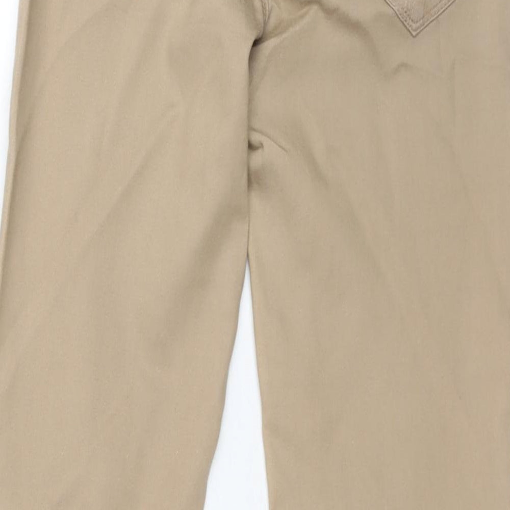 Denim & Co. Womens Brown Cotton Skinny Jeans Size 8 L29 in Regular Zip