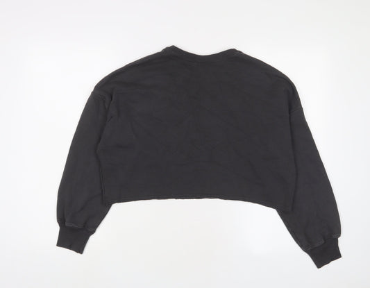 Hollister Womens Grey Cotton Pullover Sweatshirt Size XS Pullover