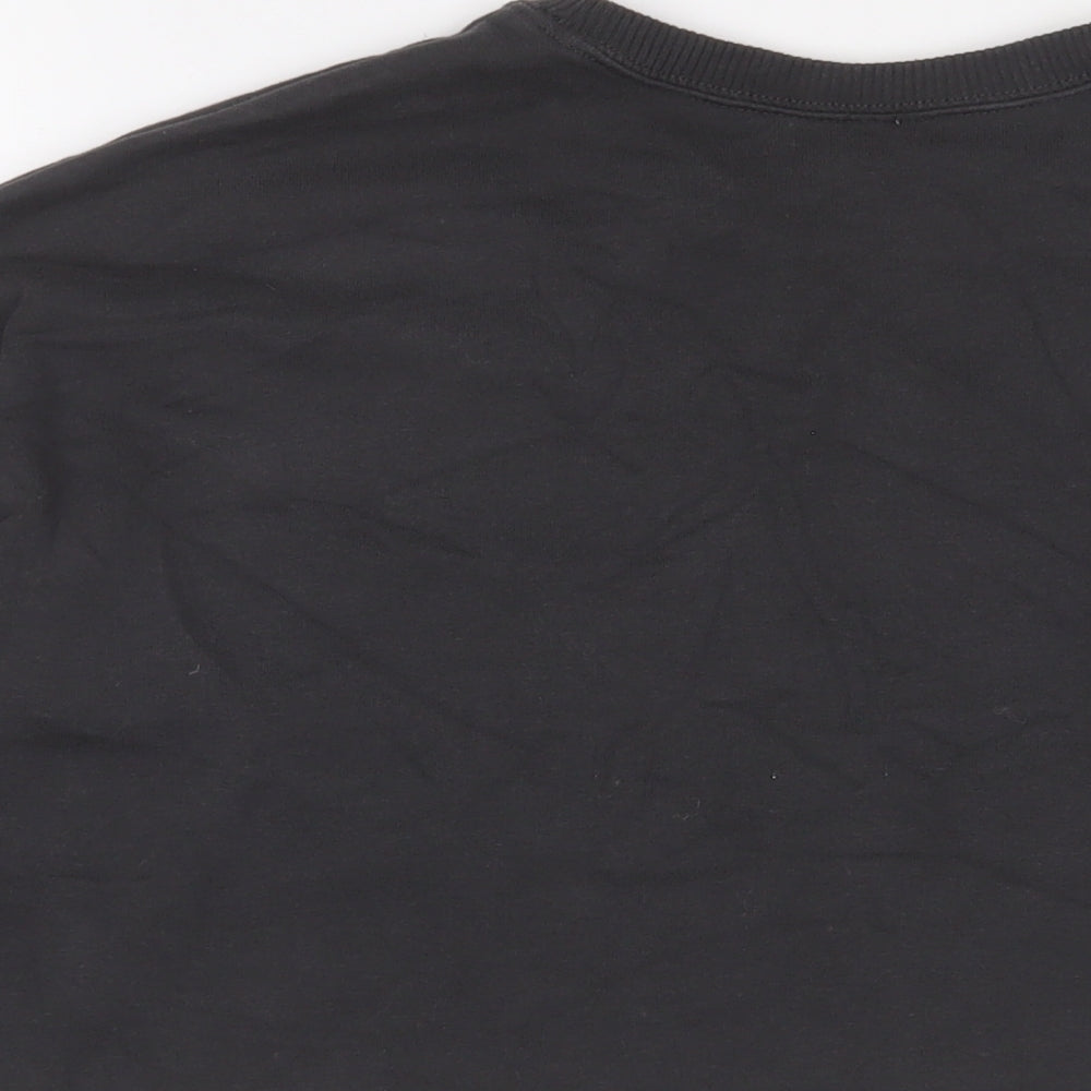 Hollister Womens Grey Cotton Pullover Sweatshirt Size XS Pullover