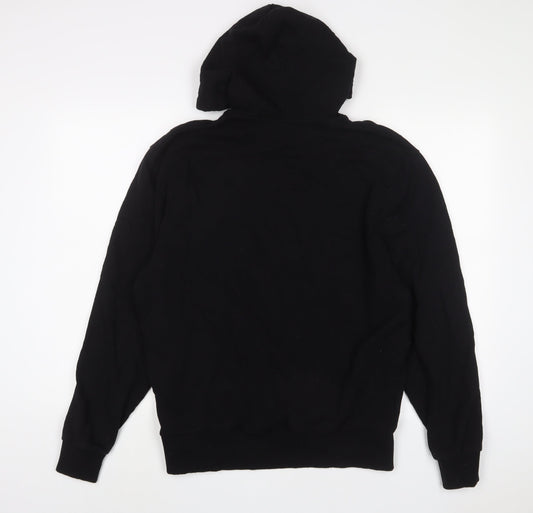 Mens UK Size S COLLUSION Black Pullover Hoodie