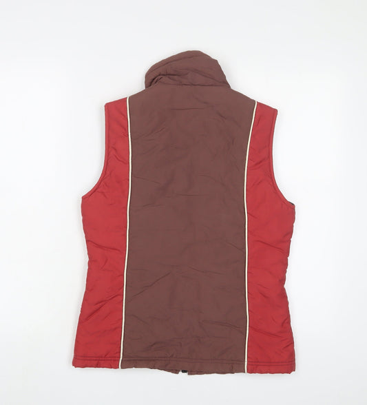 Womens UK Size 10 HOOCH Red Gilet