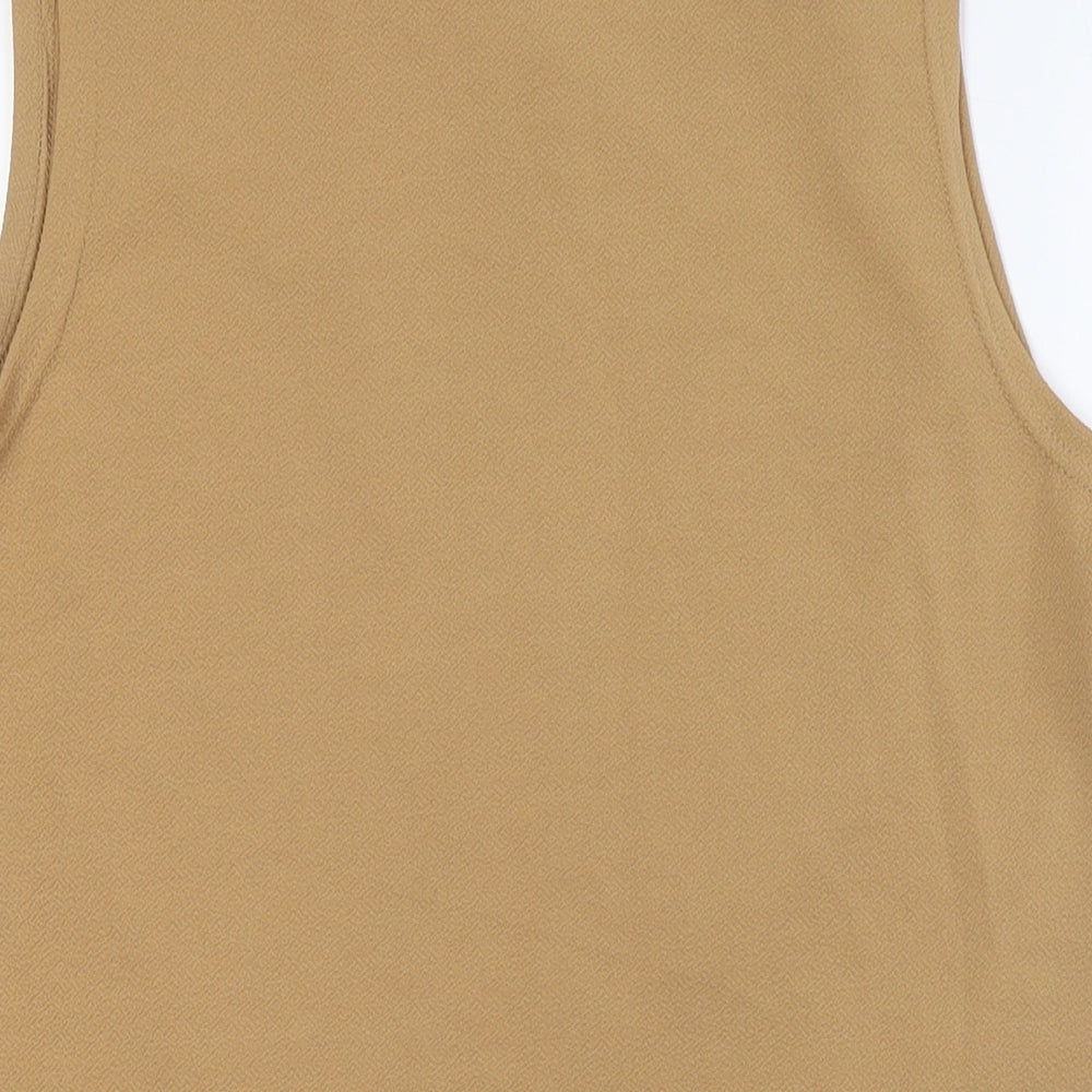Womens UK Size 12 New Look Brown Gilet
