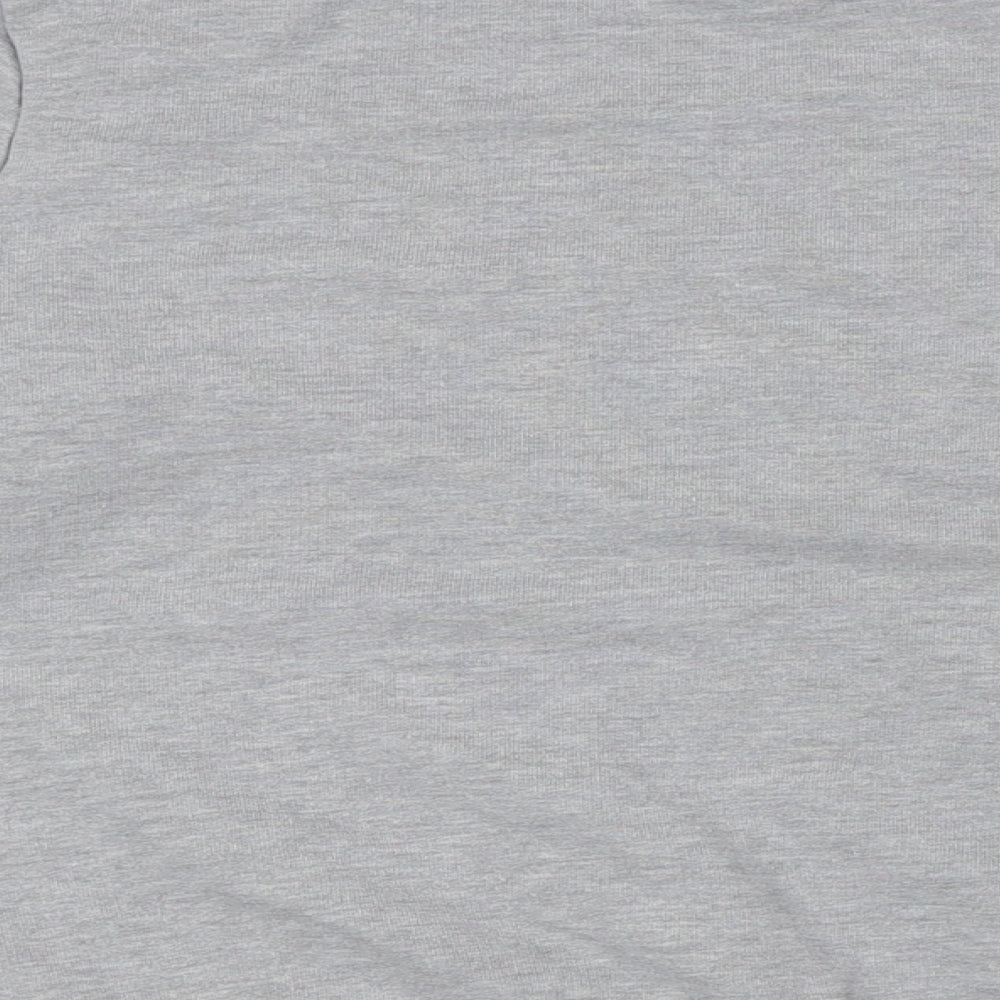 Warehouse Womens Grey Cotton Pullover Sweatshirt Size M - C'est La Vie