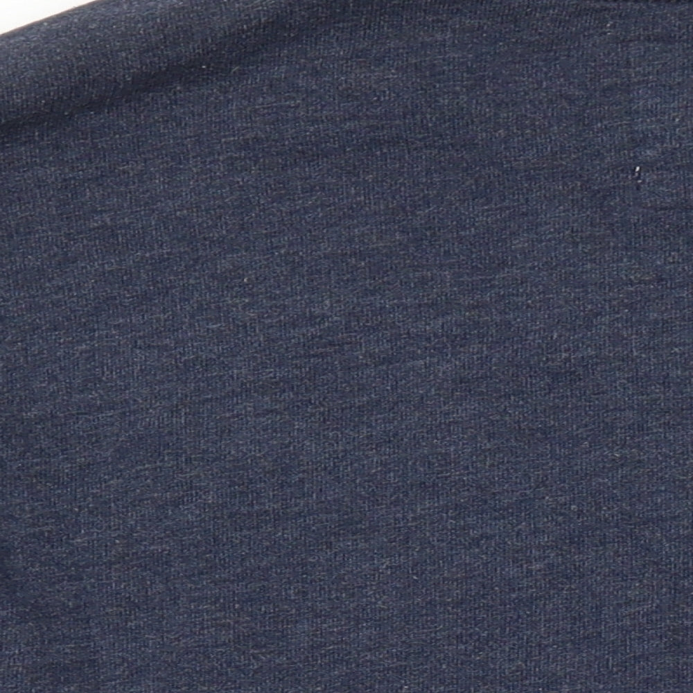 Hollister Womens Blue Polyester Pullover Sweatshirt Size XS