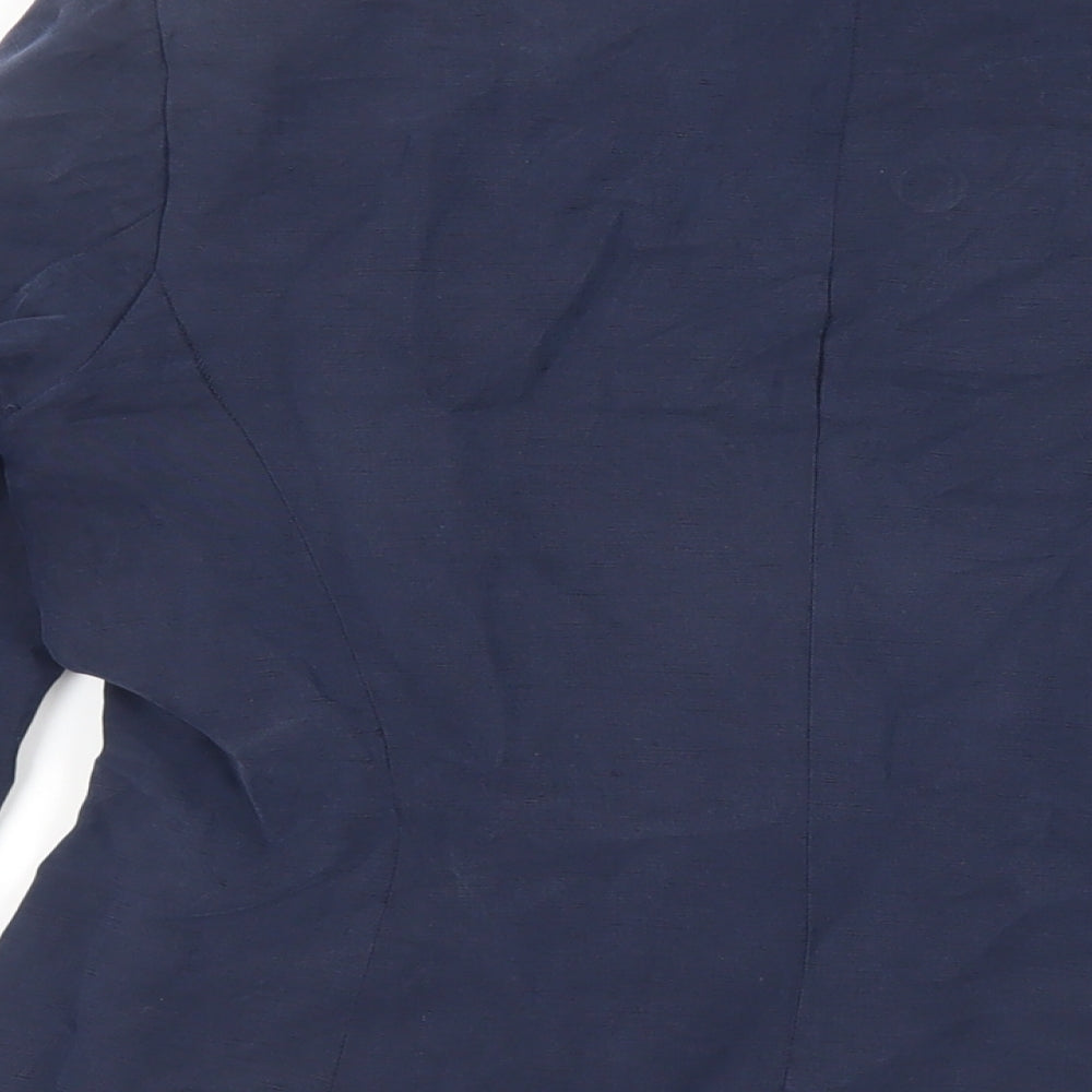 Womens UK Size 10 H&M Blue Jacket