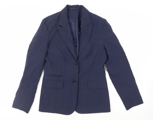 Womens UK Size 12 Etam Blue Jacket