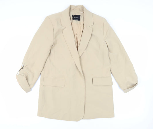 Womens UK Size M Pull&Bear Beige Jacket