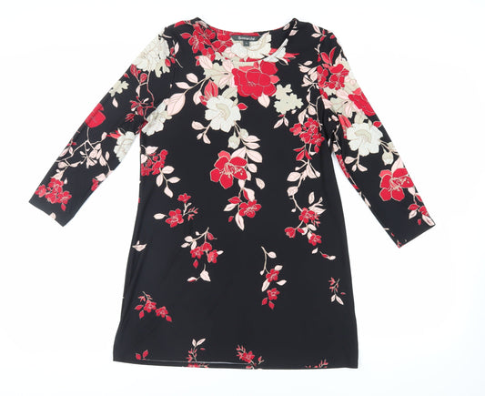 Womens UK Size 12 Bonmarché Black Tunic Blouse