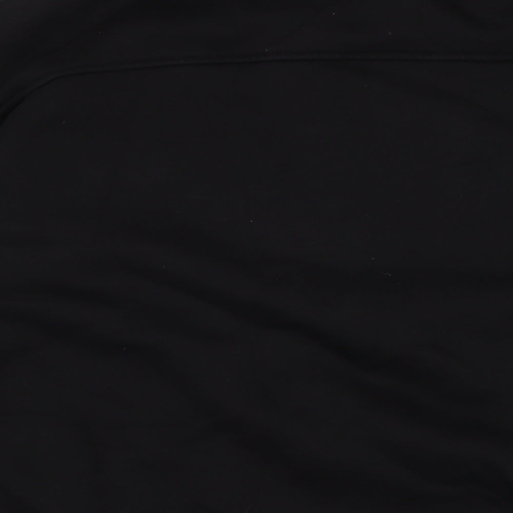 Versa Forma Womens Black Cotton Pullover Sweatshirt Size 8