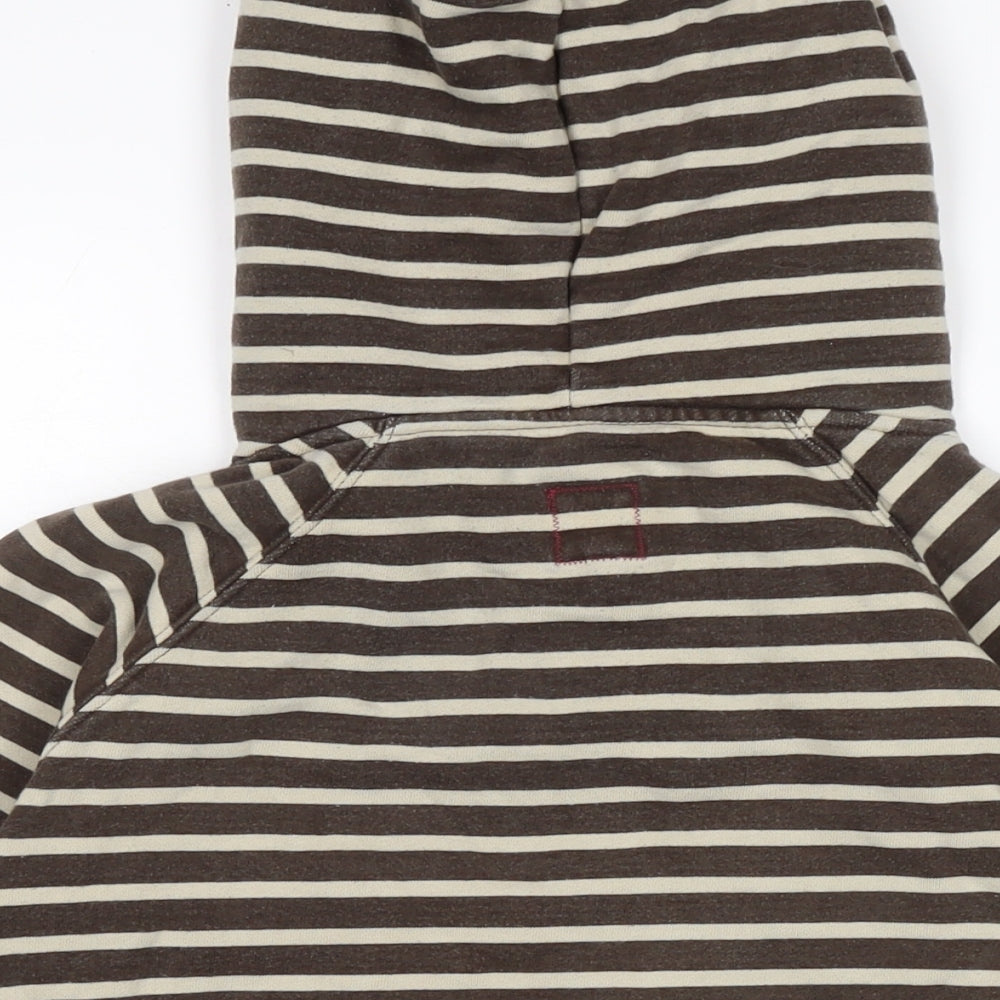 Joule Clothing Womens Brown Cotton Pullover Hoodie Size 8
