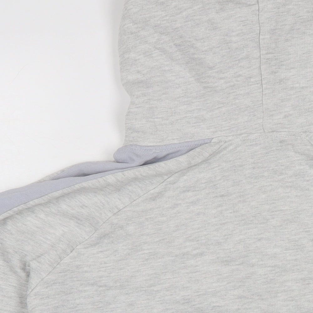 Womens UK Size M Pull&Bear Grey Pullover Hoodie