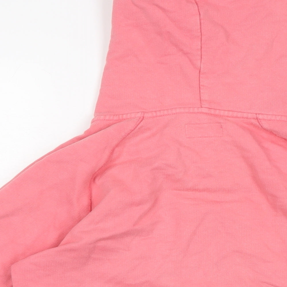 Womens UK Size 6 Jack Wills Pink Full Zip Hoodie