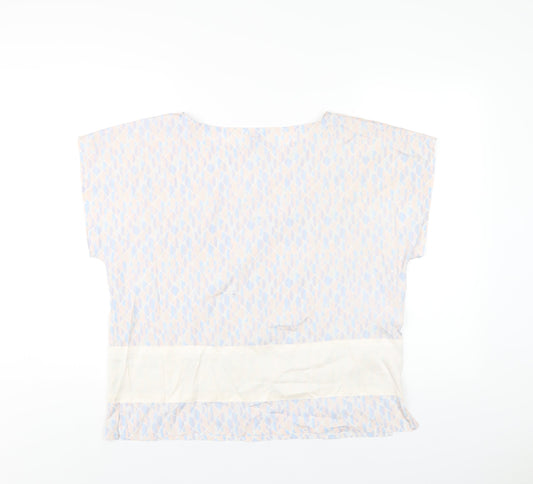 Womens UK Size 14 Wallis Multicoloured Basic T-Shirt