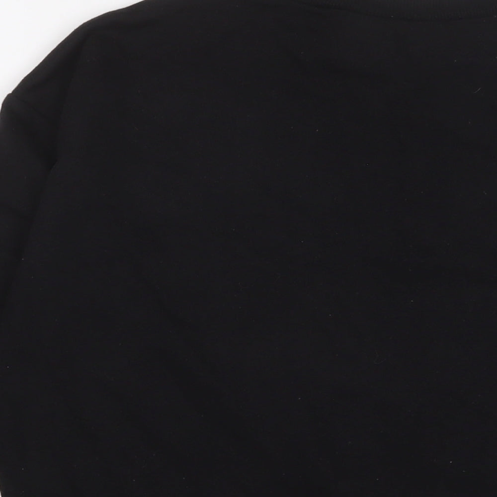 Womens UK Size S H&M Black Pullover Sweatshirt