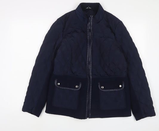 Womens UK Size 14 Debenhams Blue Jacket