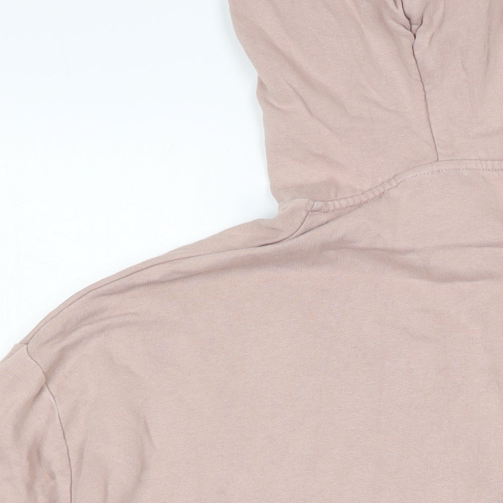 Womens UK Size M ASOS Pink Pullover Hoodie