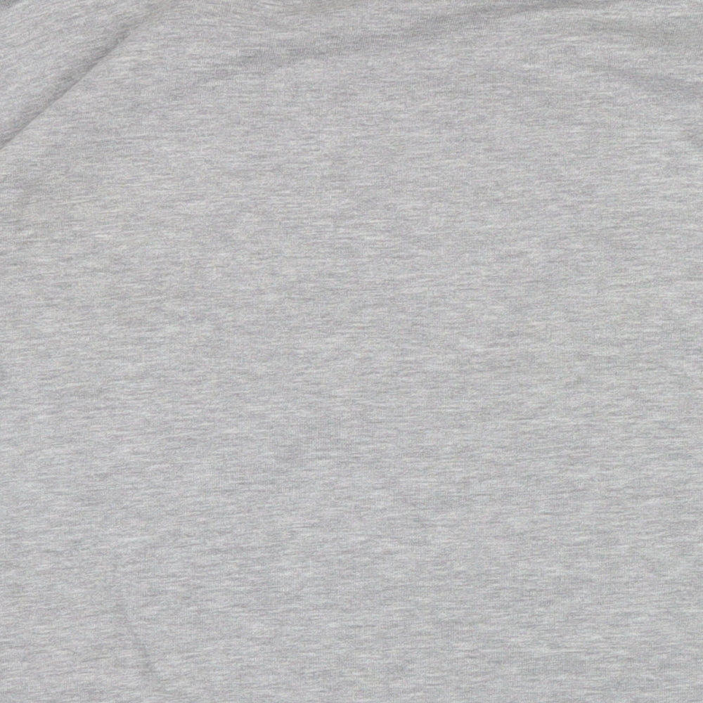 River Island Womens Grey Cotton Pullover Sweatshirt Size 10