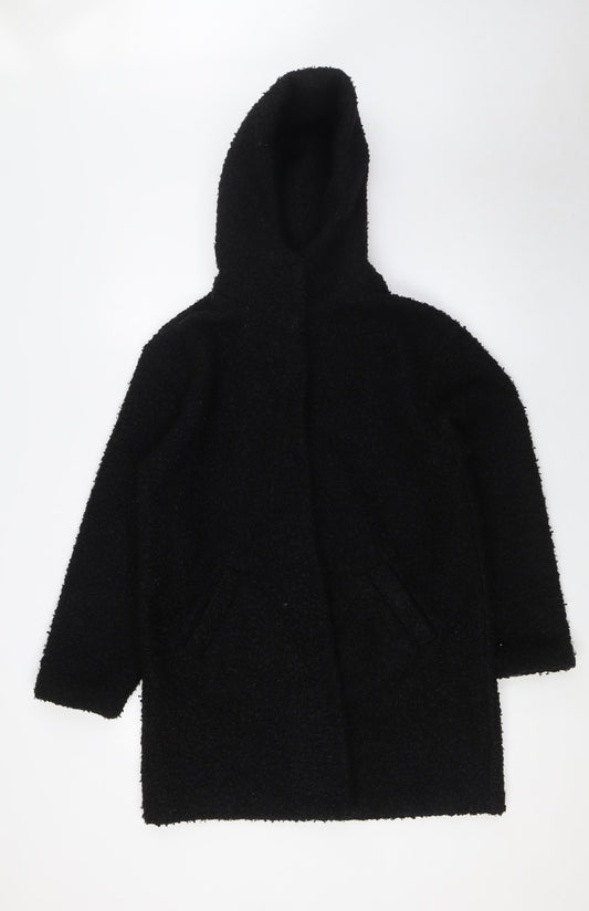 Womens UK Size S Klass Black Overcoat