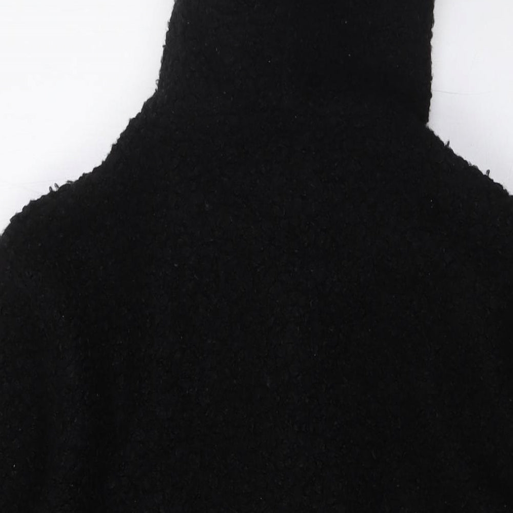 Womens UK Size S Klass Black Overcoat