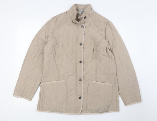 Womens UK Size 14 Marks and Spencer Beige Jacket