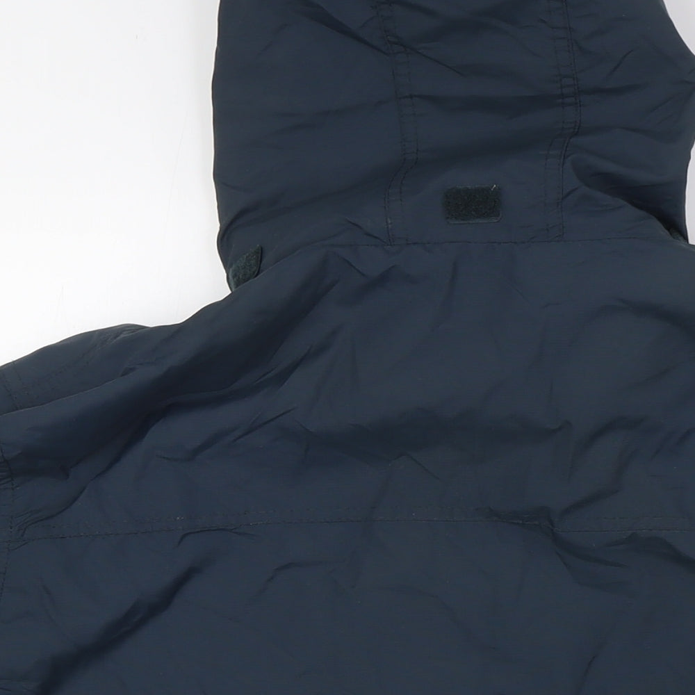 Atlantic Bay Mens Blue Jacket Size M Zip