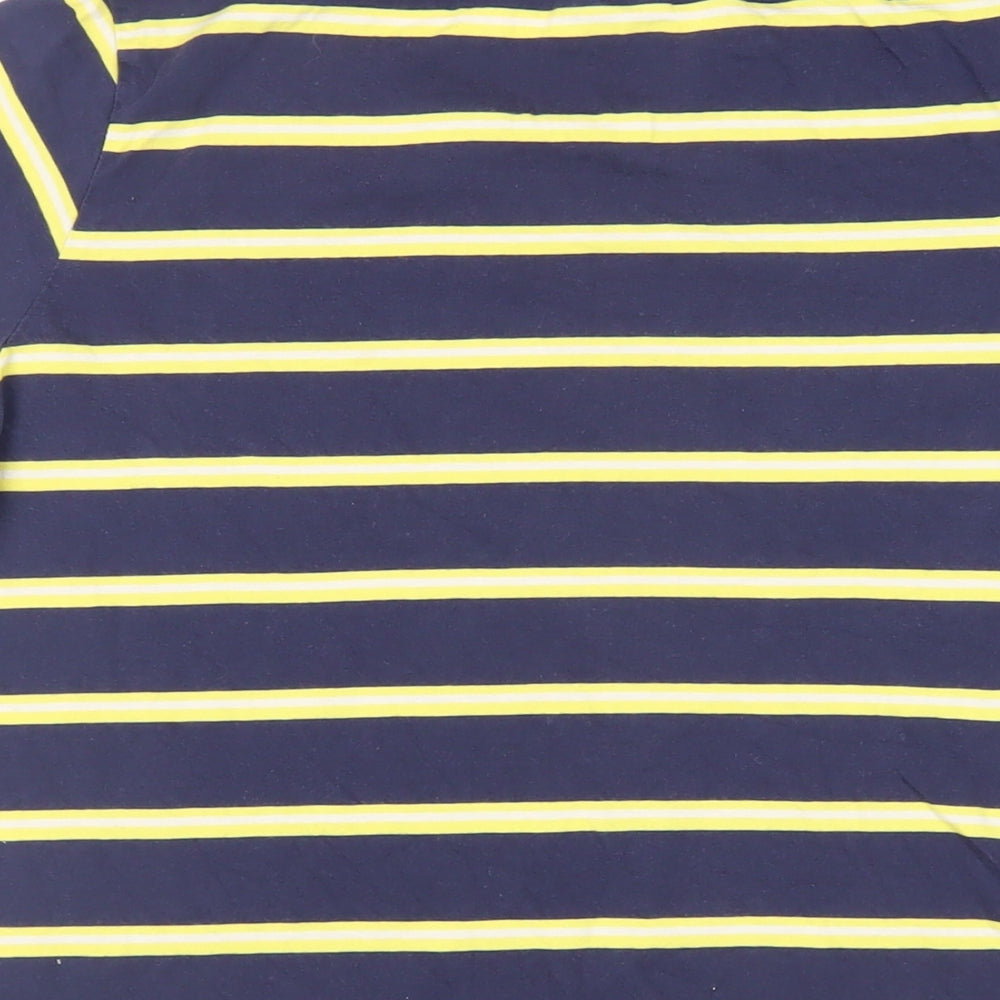 Womens UK Size 12 Topshop Blue Basic T-Shirt